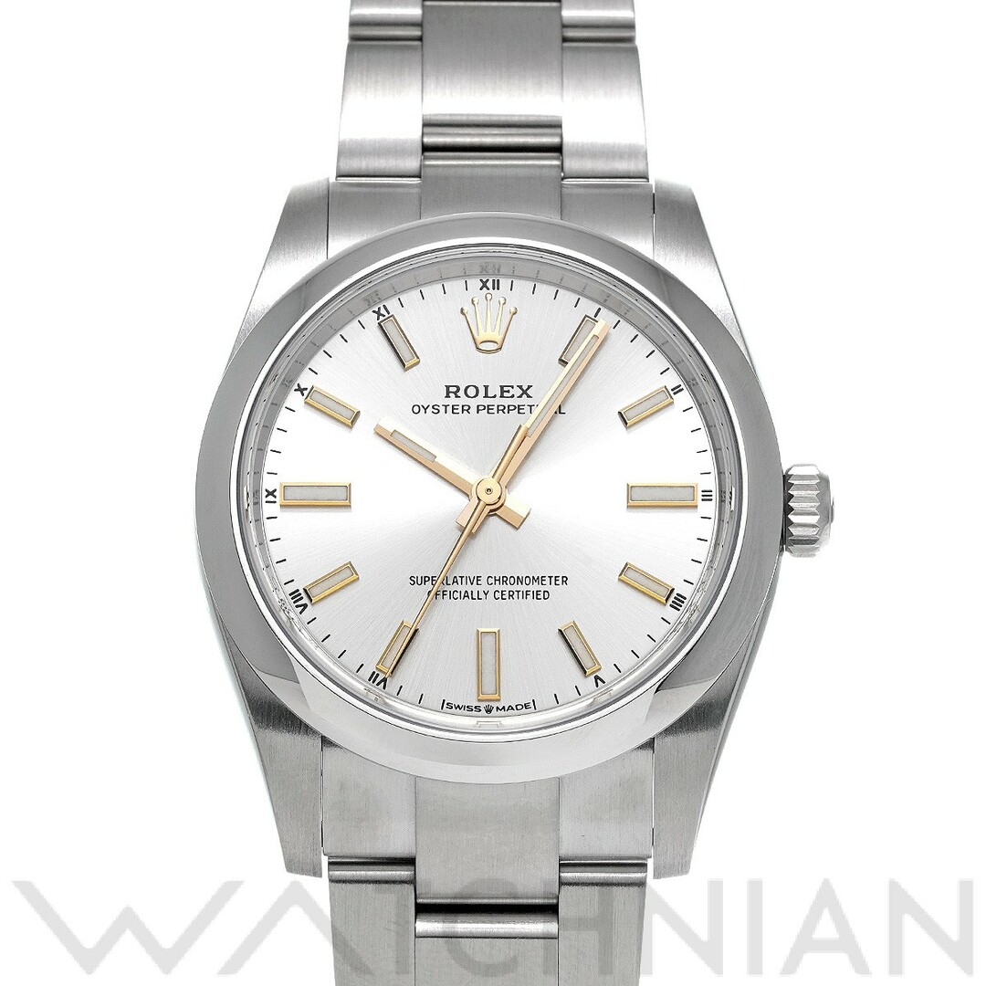 ロレックス ROLEX 124200 ランダムシリアル シルバー ユニセックス 腕時計