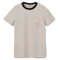 S MAX MARA Tシャツ LECITO 刺繍ロゴ 半袖シャツ