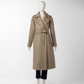 マックスマーラ(Max Mara)のマックスマーラ MAX MARA マニュエラ MANUELA1 アイコンコート ロング ラップコート 2023年秋冬新作 2310160639 0001 CAMMELLO(ロングコート)