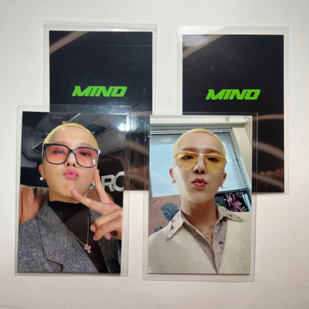 WINNER(ウィナー)のWINNER MINO ミノ　2枚　トレカ　KT4U エンタメ/ホビーのCD(K-POP/アジア)の商品写真