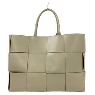 ボッテガヴェネタ(Bottega Veneta)の　ボッテガ・ヴェネタ BOTTEGA VENETA アルコラージトート トープ カーフ ユニセックス トートバッグ(トートバッグ)