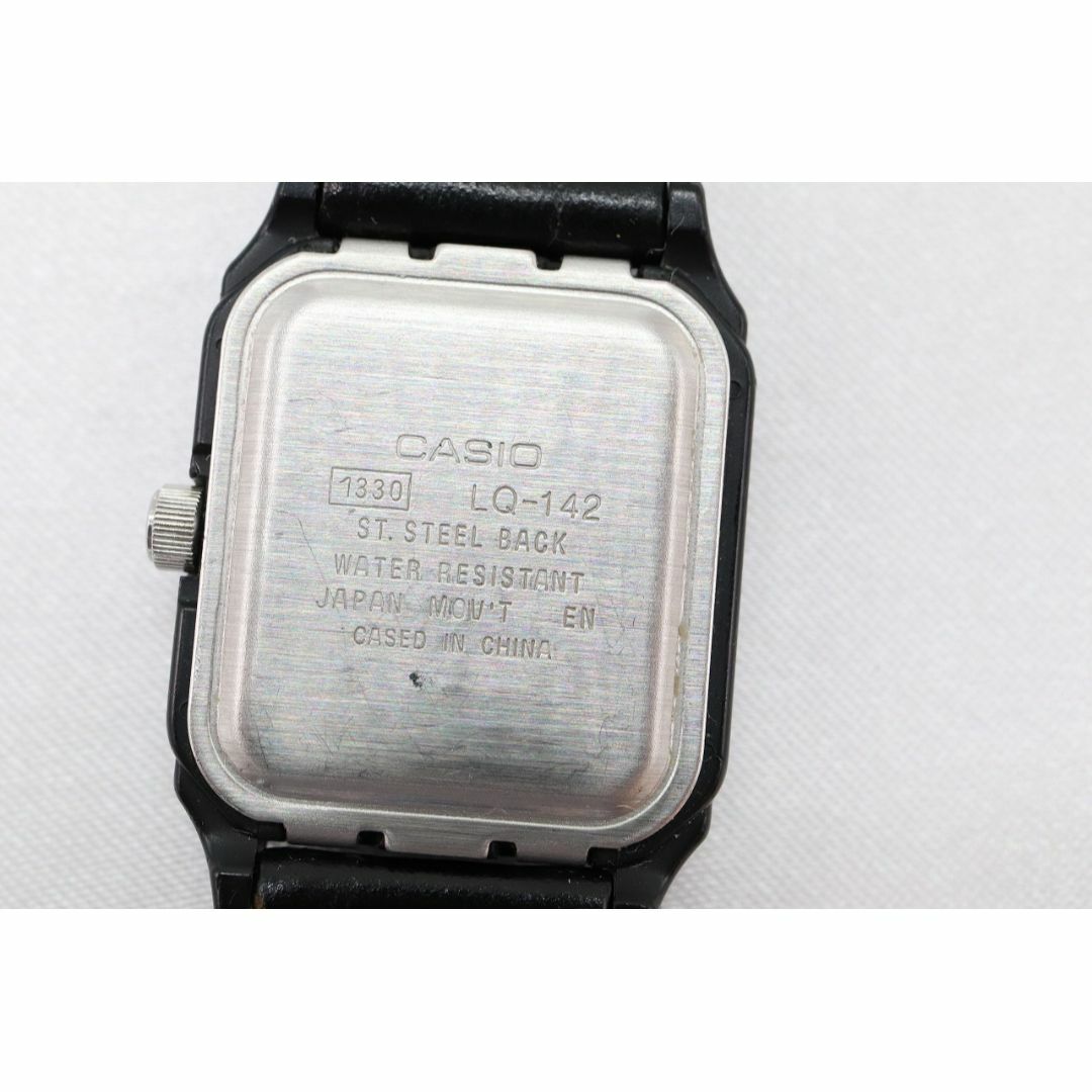 【W89-25】動作品 電池交換済 カシオ OMEGA 革ベルト使用 腕時計 9