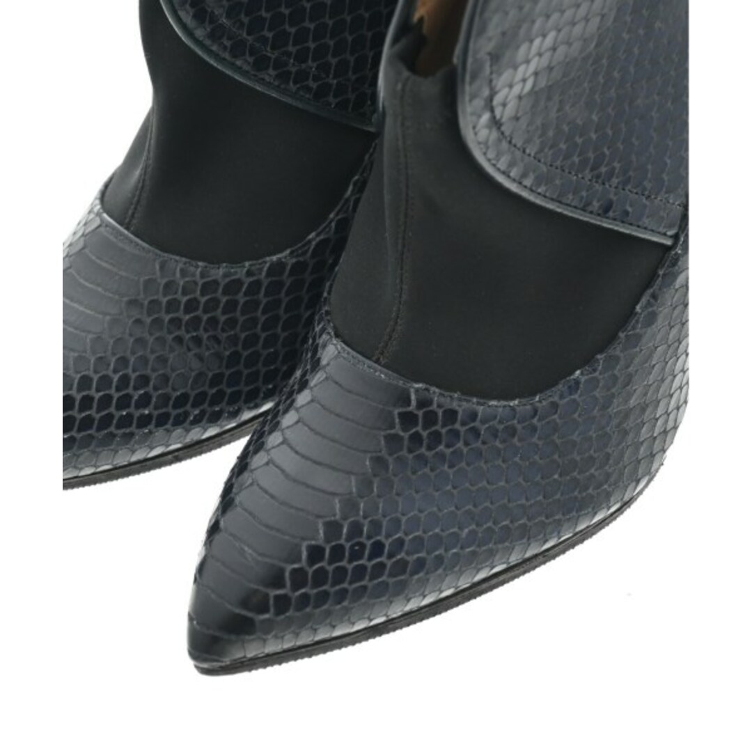 Emporio Armani(エンポリオアルマーニ)のEMPORIO ARMANI パンプス EU37(23.5cm位) 黒 【古着】【中古】 レディースの靴/シューズ(ハイヒール/パンプス)の商品写真