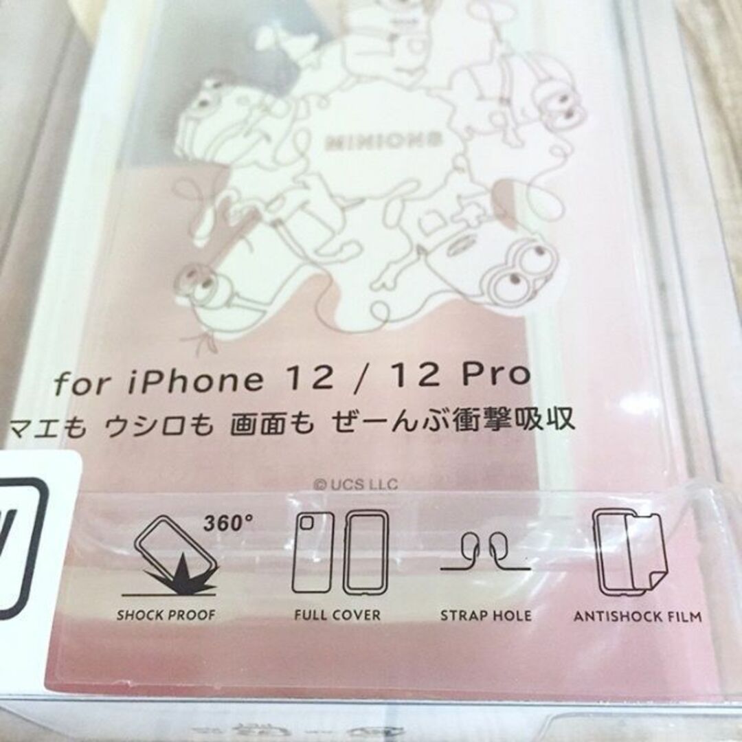 ミニオン(ミニオン)の蓄光 iDress ミニオンズ iPhone12Pro/12 兼用 スマホ/家電/カメラのスマホアクセサリー(iPhoneケース)の商品写真