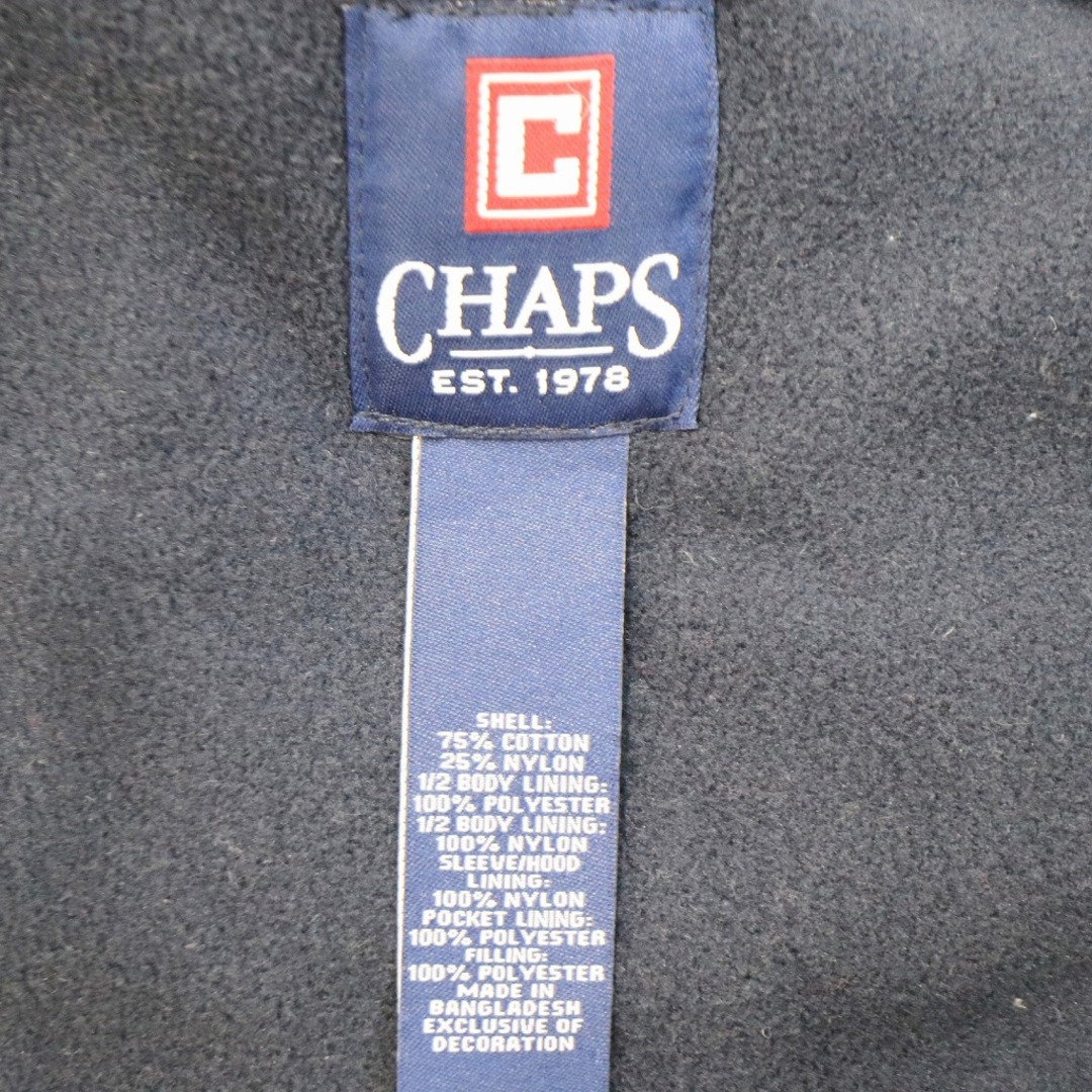 CHAPS チャップス 中綿ジャケット 防寒  大きいサイズ ベージュ (メンズ XXL)   O6022 8