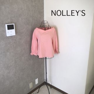 ノーリーズ(NOLLEY'S)のノーリーズ♡1度着用　ブラウス　ピンク(シャツ/ブラウス(長袖/七分))