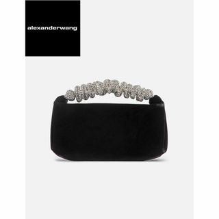 アレキサンダーワン(Alexander Wang)のALEXANDER WANG SCRUNCHIE ベルベット ミニバッグ(ハンドバッグ)