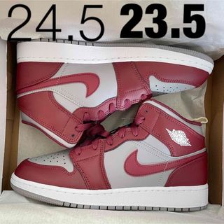 ナイキ(NIKE)のNike Air Jordan 1 Mid   GS"Team Red"(スニーカー)