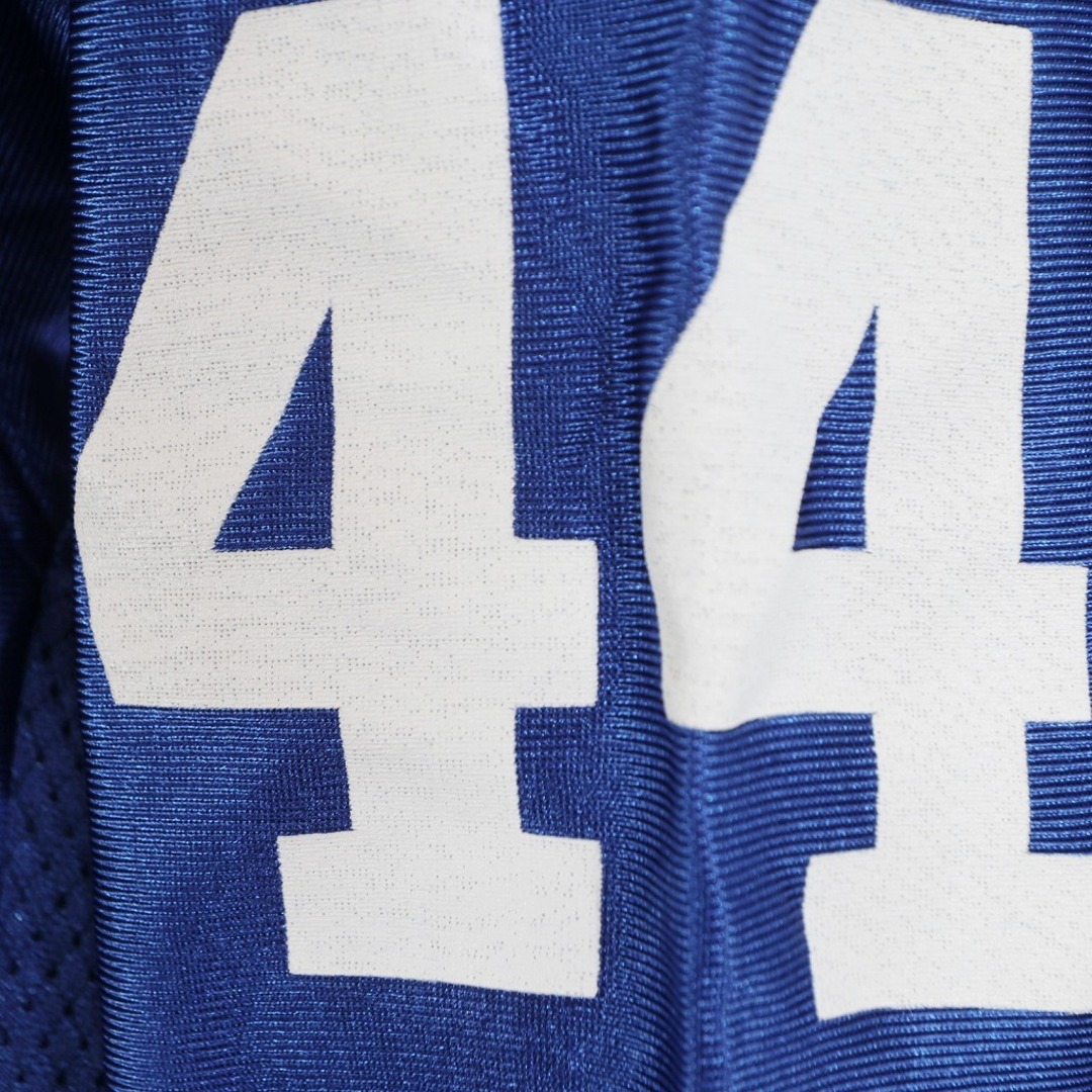 Reebok(リーボック)のReebok リーボック NFL ゲームシャツ ユニフォーム 刺繍  プロチーム CLARK アメフト ブルー (メンズ S) 中古 古着 O6066 メンズのトップス(その他)の商品写真