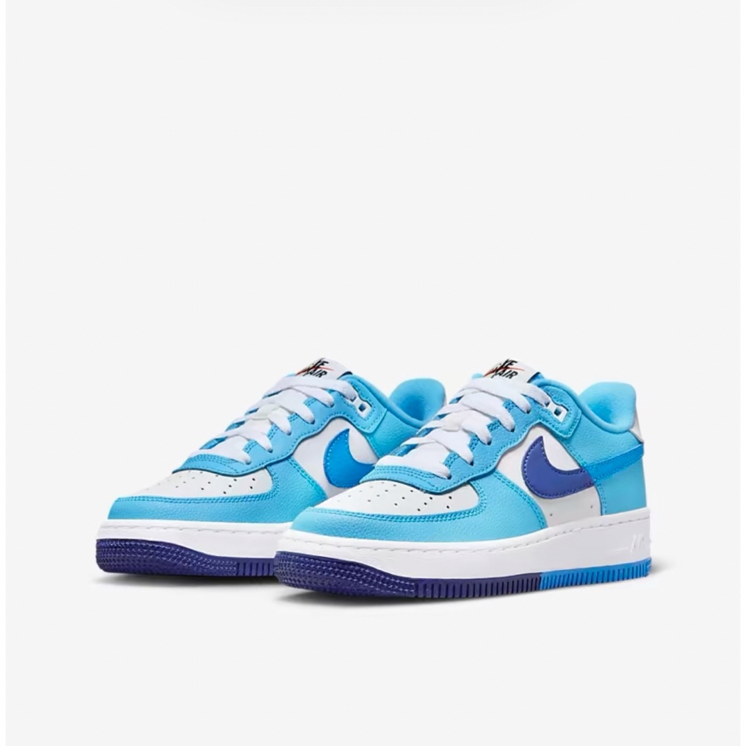 24【新品】Nike GS Air Force 1 LV8 2　ロイヤルブルー