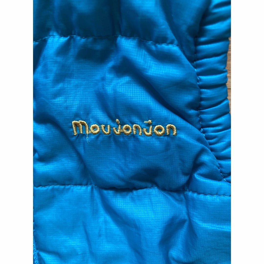 mou jon jon(ムージョンジョン)のキッズ ダウンベスト 80cm キッズ/ベビー/マタニティのベビー服(~85cm)(ジャケット/コート)の商品写真