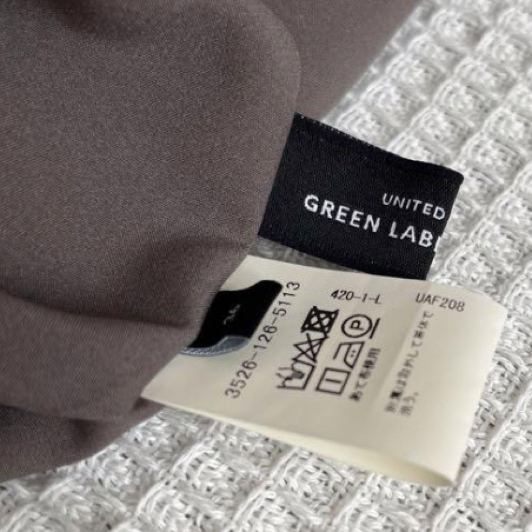 UNITED ARROWS green label relaxing(ユナイテッドアローズグリーンレーベルリラクシング)のグリーンレーベルリラクシング　ワンピース　長袖　ロング　ユナイテッドアローズ レディースのワンピース(ロングワンピース/マキシワンピース)の商品写真