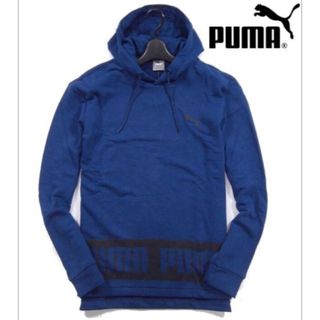 プーマ(PUMA)の【PUMA / プーマ】プルオーバー スウェット パーカー・メンズM相当ネイビー(パーカー)