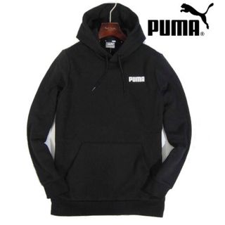 プーマ(PUMA)の【PUMA / プーマ】裏フリース スウェット パーカー（メンズM相当・ブラック(パーカー)