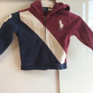 ポロラルフローレン(POLO RALPH LAUREN)のPOLO RALPH LAUREN パーカー フード付き サイズ 90(ジャケット/上着)