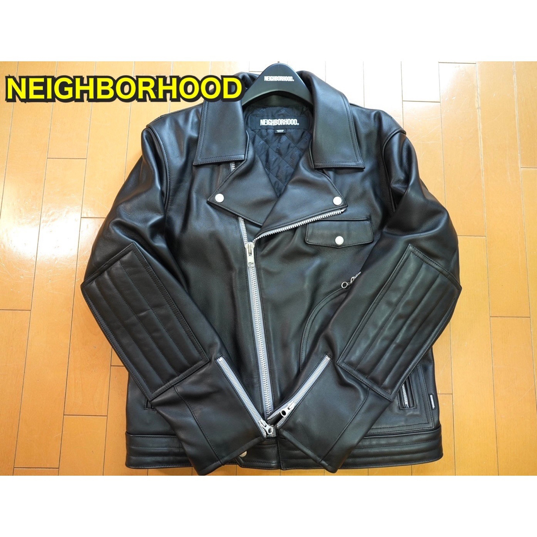 NEIGHBORHOOD - ネイバーフッド neighborhood leather M jacket 希少の