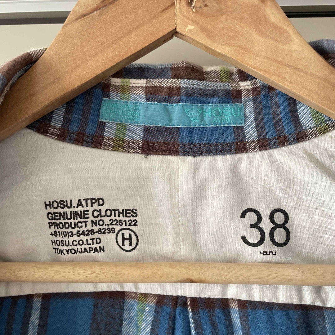 HOSU(ホス)のHOSU フランネルシャツ メンズのトップス(シャツ)の商品写真