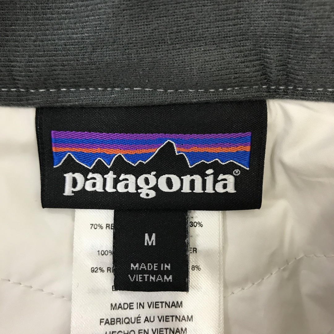 patagonia(パタゴニア)のpatagonia パタゴニア スキーパンツ 防寒  スキーウェア  アウトドア ホワイト (メンズ M) 中古 古着 O6112 メンズのパンツ(その他)の商品写真