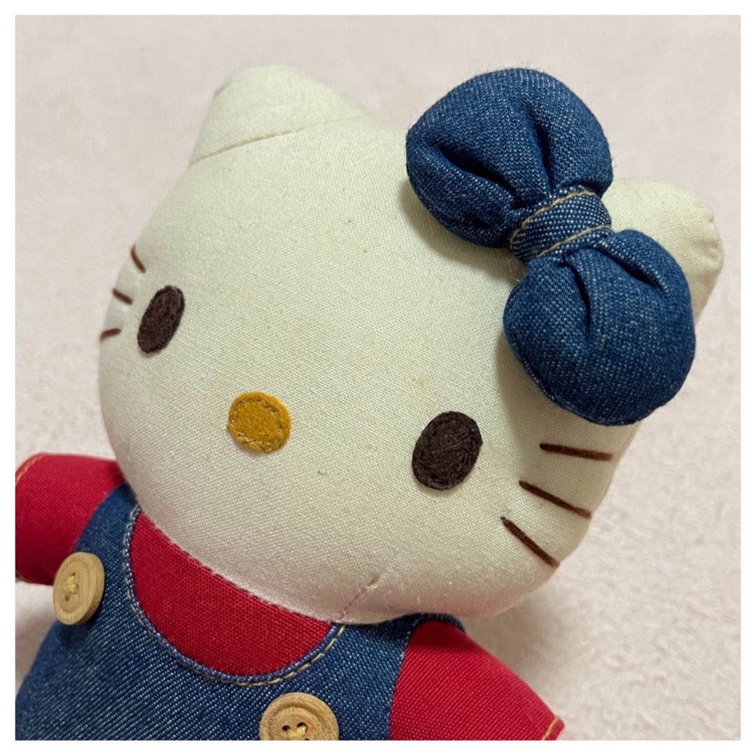 サンリオ - レトロ 激レア ハローキティ デニム ぬいぐるみ サンリオ - レトロ 激レア ハローキティ デニム ぬいぐるみ