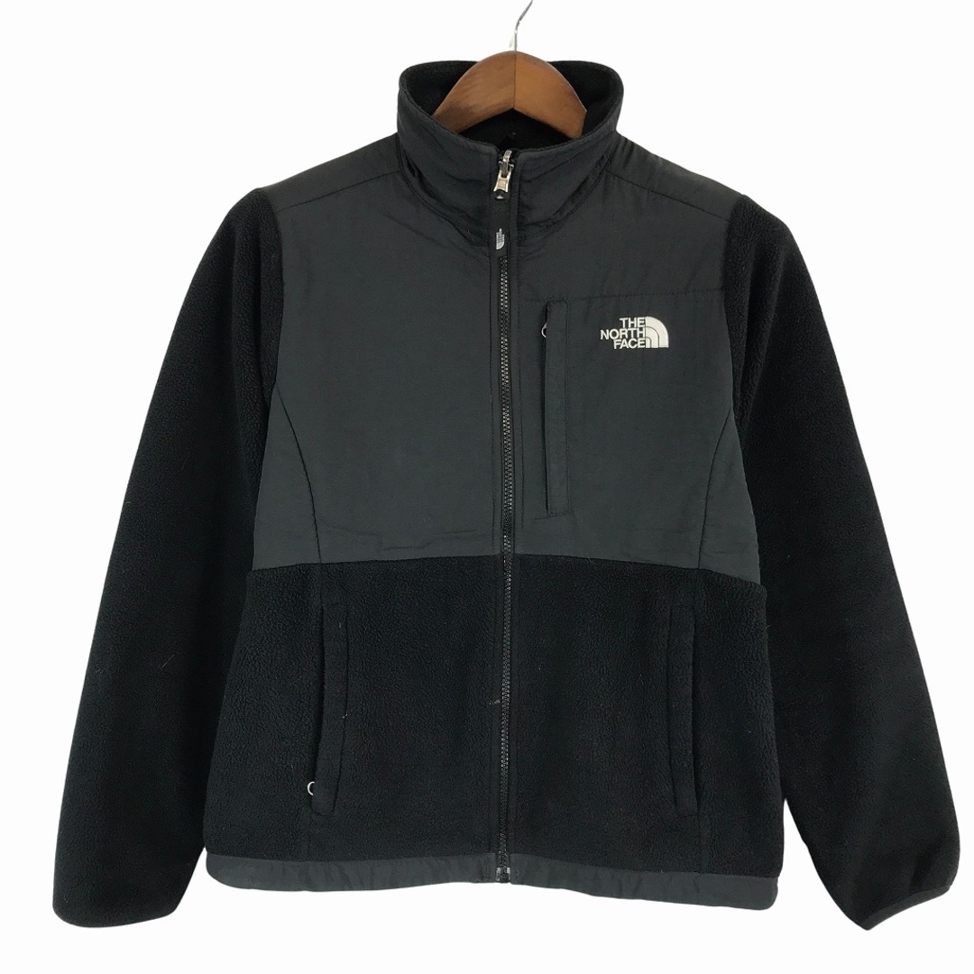 THE NORTH FACE ノースフェイス デナリ POLARTEC フリースジャケット アウトドア キャンプ 防寒 ブラック (レディース S)   O6149