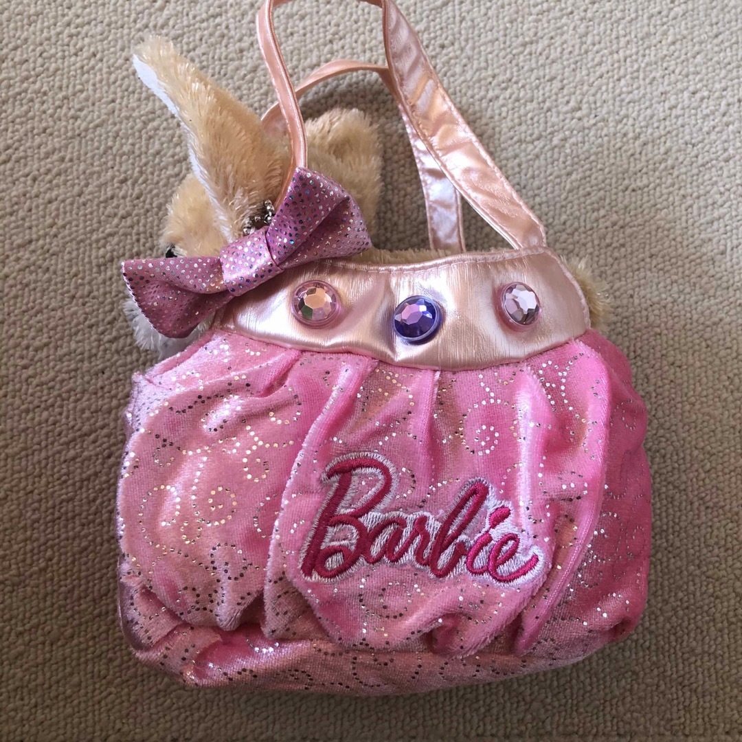 Barbie(バービー)の【あーちゃん様　専用】Barbie 犬　ぬいぐるみ エンタメ/ホビーのおもちゃ/ぬいぐるみ(ぬいぐるみ)の商品写真