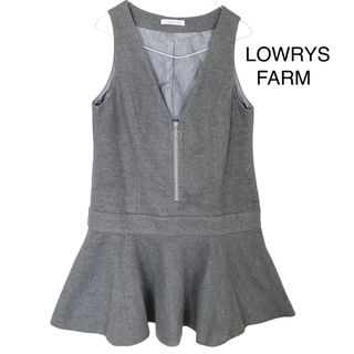 ローリーズファーム(LOWRYS FARM)のジャンパースカート　 トップス　ローリーズファーム　L(その他)