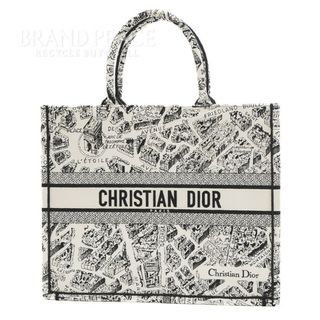 ディオール(Dior)のディオール ブックトート ラージ プランドゥパリ エンブロイダリー トートバッグ(トートバッグ)