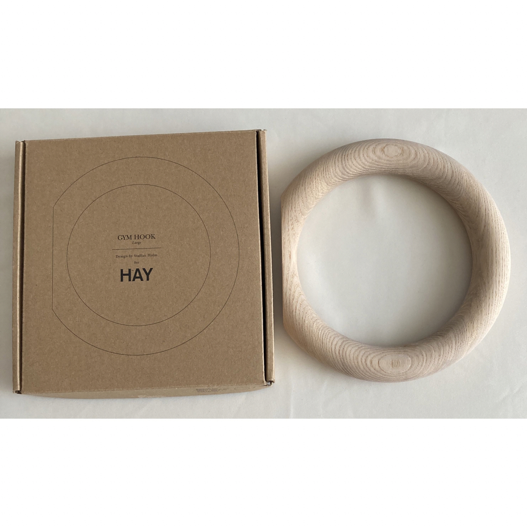 【新品未使用】【生産終了品】HAY GYM HOOK ナチュラル Lサイズ | フリマアプリ ラクマ