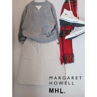 マーガレットハウエル(MARGARET HOWELL)の【送料無料レディース】マーガレットハウエル　モールスキン　台形スカート　白系　M(ひざ丈スカート)