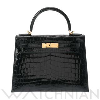 エルメス(Hermes)の中古 エルメス HERMES レディース 2WAYバッグ ブラック /ゴールド金具 ニロティカスリセ(その他)