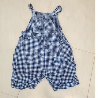 プチバトー(PETIT BATEAU)のプチバトー　カバーオール　ロンパース(ロンパース)