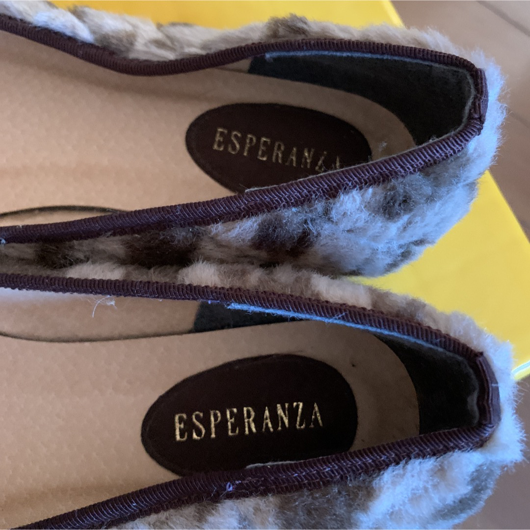 ESPERANZA(エスペランサ)のエスペランサ　アニマル柄フラットシューズ　バレーシューズ レディースの靴/シューズ(バレエシューズ)の商品写真