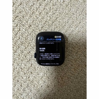 アップルウォッチ(Apple Watch)のApple Watch Series 8 GPS 45mm AppleCare有(腕時計(デジタル))