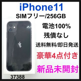 iPhone - 新品 未開封 iPhone 11 ブラック 256 GB SIMフリーの通販｜ラクマ