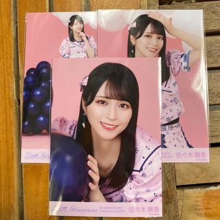 =love イコラブ 生写真 佐々木舞香 イコノイジョイ 2023 衣装 コンプ(アイドルグッズ)