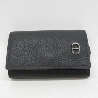 ディオール(Dior)のDIOR CD ICON LEATHER KEY CASE BLACK (キーケース)