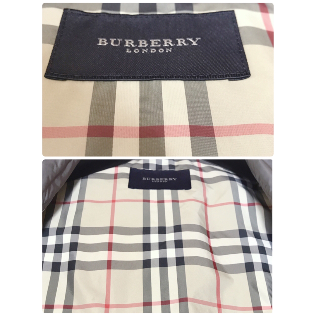 美品 BURBERRY L ノバチェック ナイロンジャケット ブルゾン コート