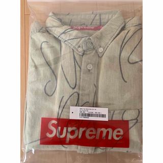 Supreme - Supreme Handwriting Jacquard Denim Shirtの通販 by