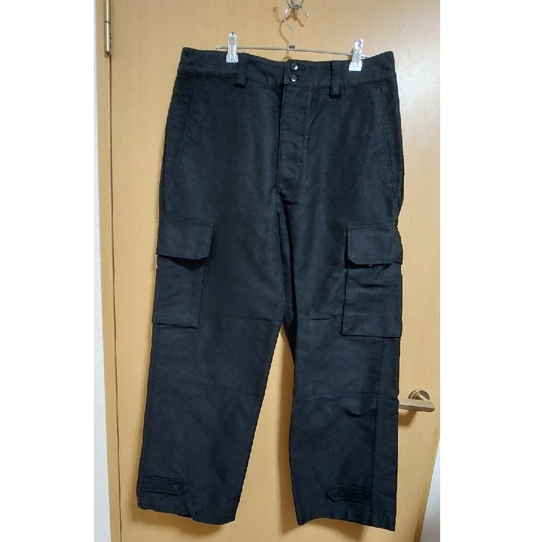 BONCOURA(ボンクラ)の【BONCOURA】B-47 カーゴ デッキクロス ブラック size３(32) メンズのパンツ(ワークパンツ/カーゴパンツ)の商品写真