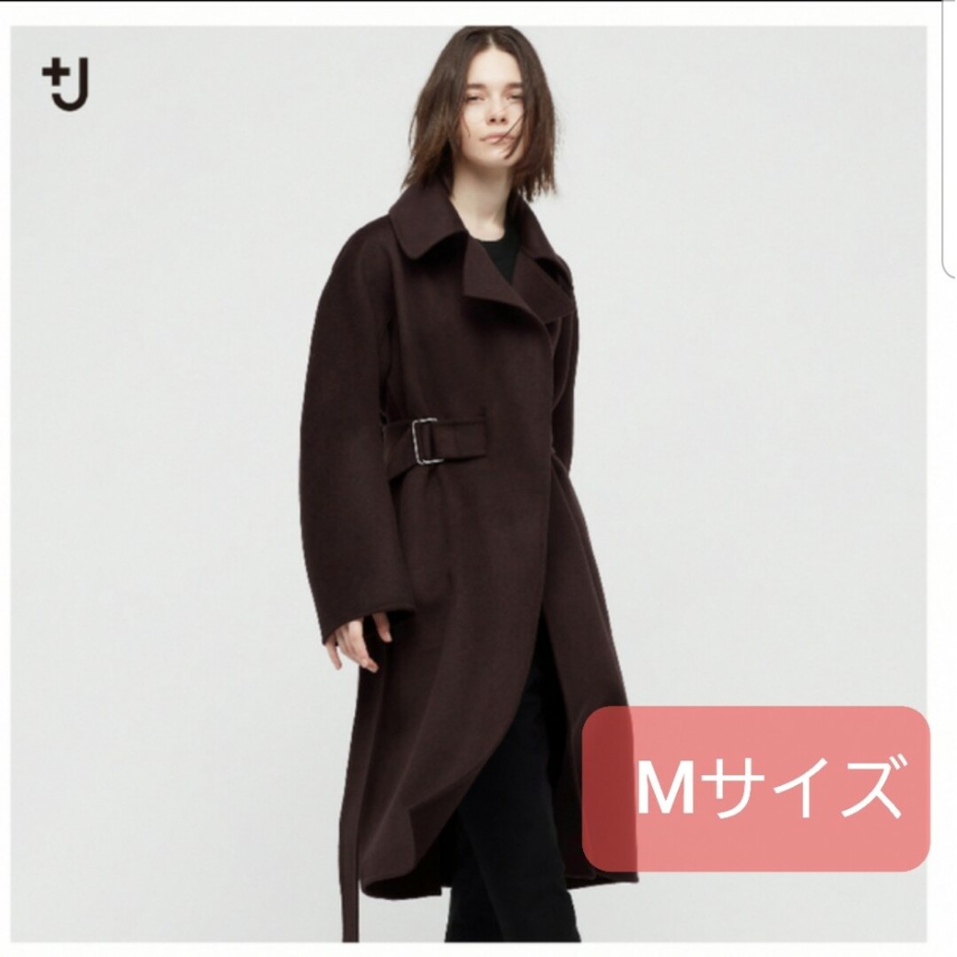 UNIQLO - 【新品】ユニクロ +J カシミヤブレンドラップロングコート ...