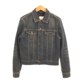 サンローラン(Saint Laurent)のSAINT LAURENT 15SS/ヴィンテージ加工デニムジャケット M(Gジャン/デニムジャケット)