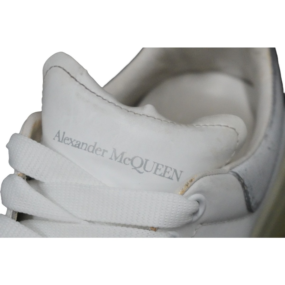 Alexander McQueen(アレキサンダーマックイーン)のAlexander McQueen アレキサンダーマックイーン クリアソール オーバー サイズ スニーカー ホワイト サイズ39 610812 中古 55613 レディースの靴/シューズ(ブーツ)の商品写真