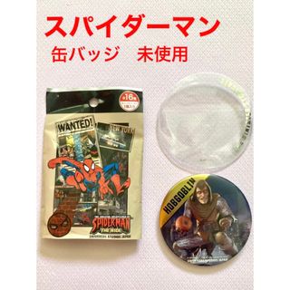 マーベル(MARVEL)のスパイダーマン　缶バッジ　未使用　USJ(バッジ/ピンバッジ)