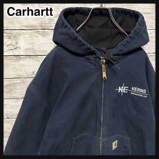 carhartt   人気Lサイズカーハート企業コラボ 刺繍ロゴ