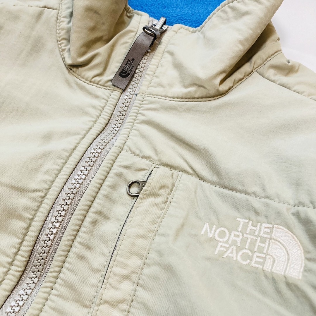 THE NORTH FACE(ザノースフェイス)の希少ノースフェイスTHE NORTH FACEポーラテックデナリジャケット水色S レディースのジャケット/アウター(その他)の商品写真