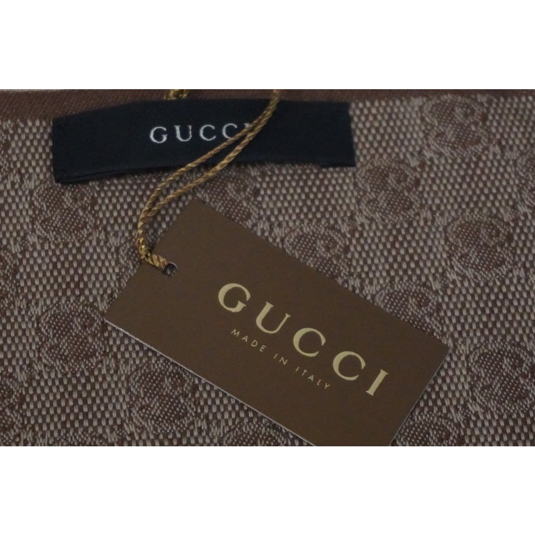 新品未使用 GUCCI グッチ マフラー ストール ショール GG総柄 新品未使用 GUCCI グッチ マフラー ストール ショール GG総柄