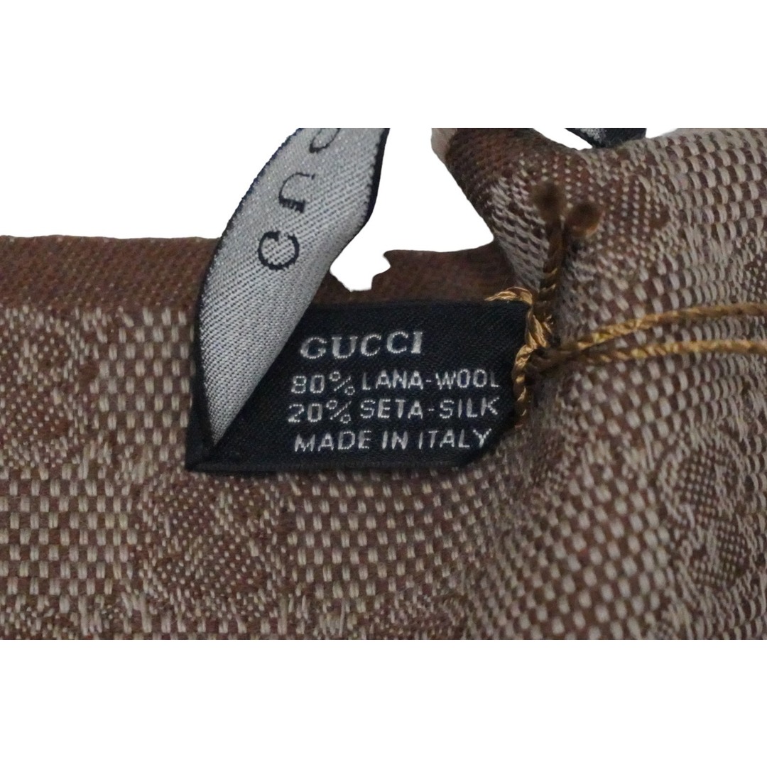 新品未使用 GUCCI グッチ マフラー ストール ショール GG総柄 新品未使用 GUCCI グッチ マフラー ストール ショール GG総柄