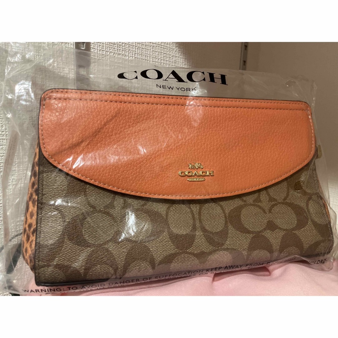 値下げ！コーチ　coach クラッチバッグ