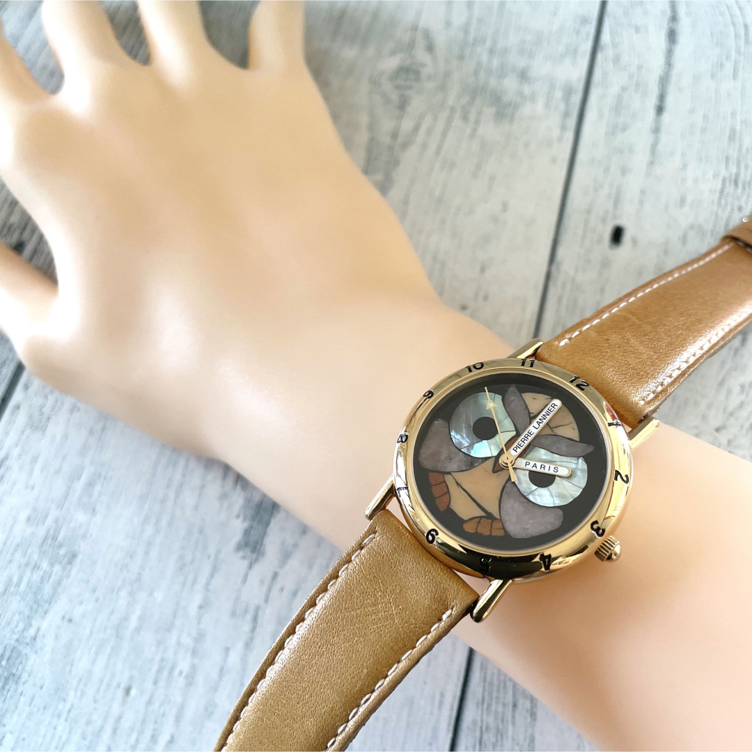 腕時計(アナログ)美品　ピエールラニエ　腕時計