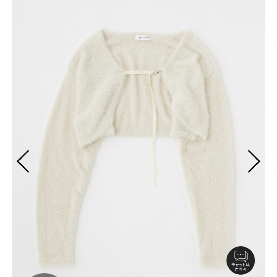 MOUSSY マウジー*SHAGGY KNIT ボレロu0026タンク-